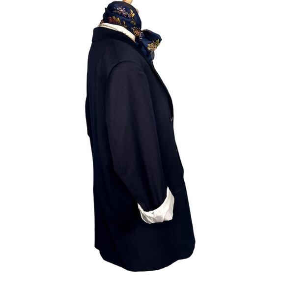 Vito Rufolo vintage 90s peak lapel 100% wool blazer jacket size 43R - Picture 6 of 9